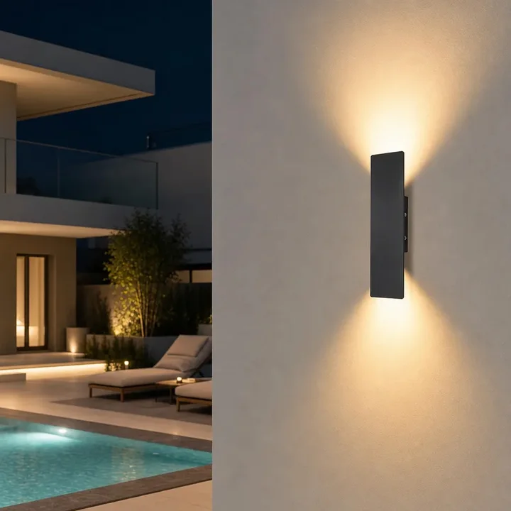 Atlas IP65 Waterproof Outdoor Wall Light