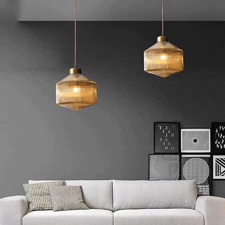 Modern Living Room Glass Pendant Lights