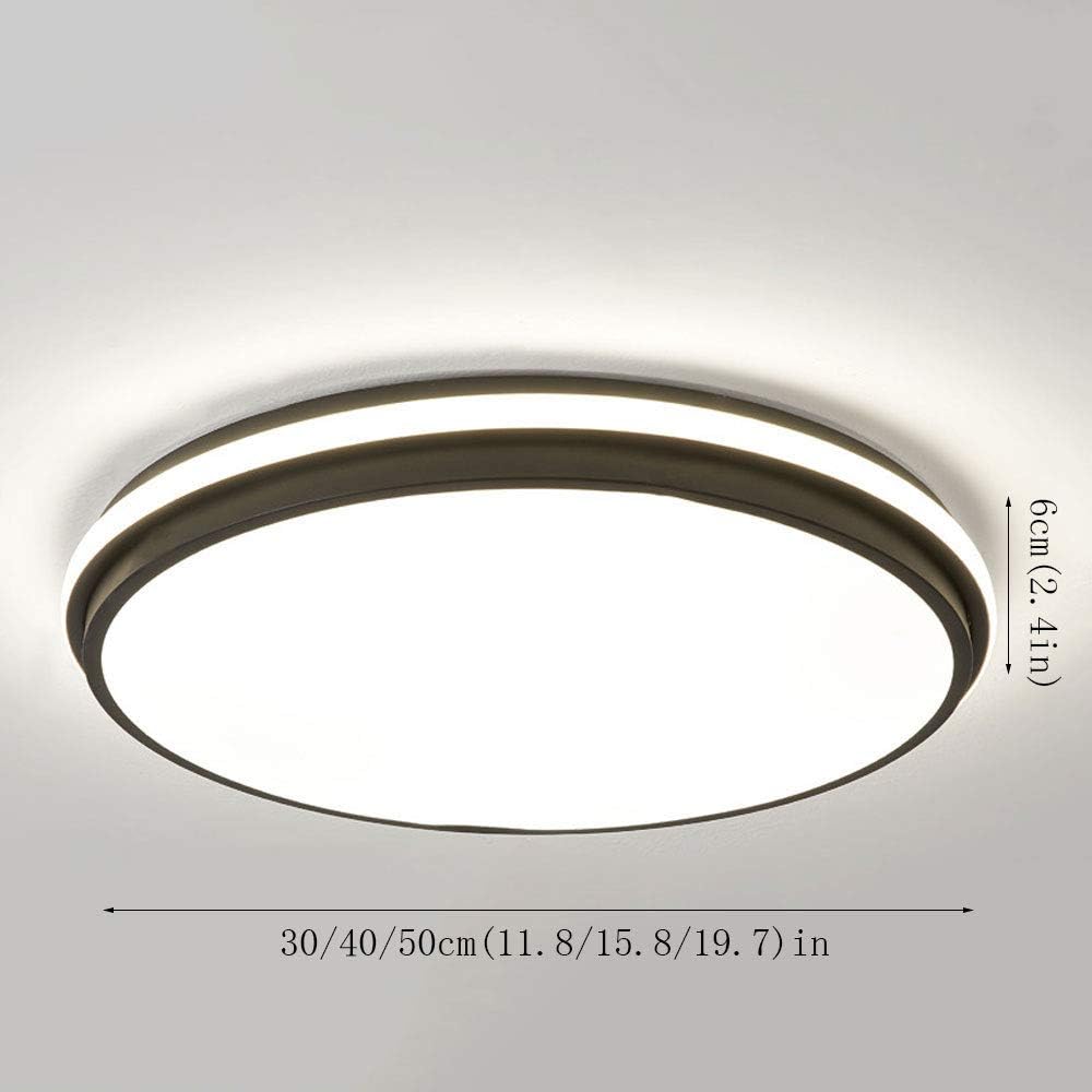 Modern Dimmable Round Silicone LED Ceiling Lights For Bedroom