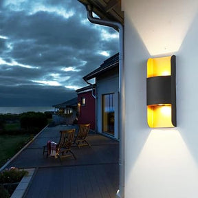 Modern Minimalist Nordic Up and Down Outdoor Wall Lights for Hallway