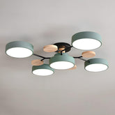 Modern Round Low Ceiling Light For Living Room