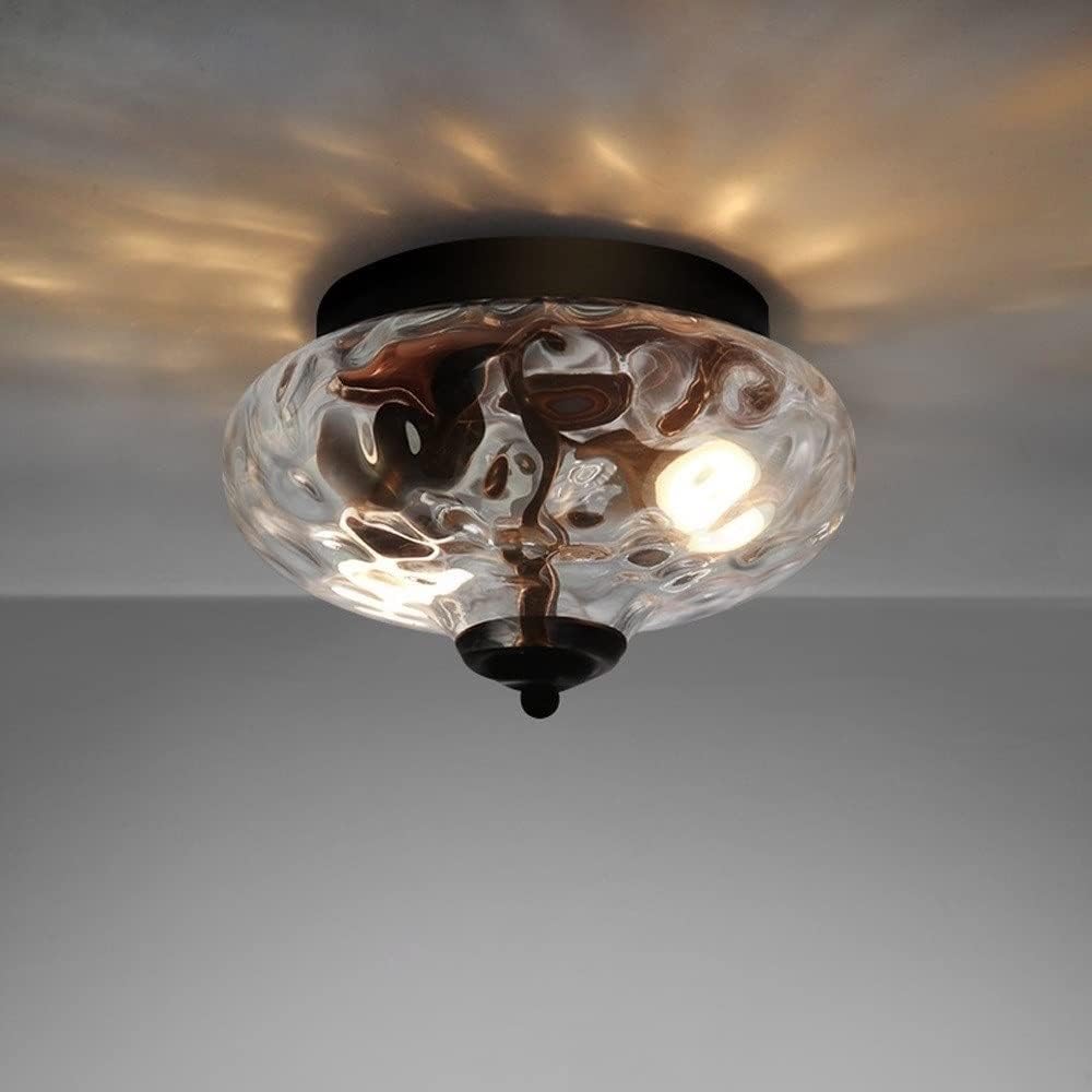 Vintage Glass Shade Hallway Ceiling Lights