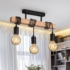 Multiple Bulbs Iron Contemporary Ceiling Lights For Dining Room