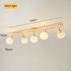 Cream Wood Track Lighting Living Room Light Track Ceiling