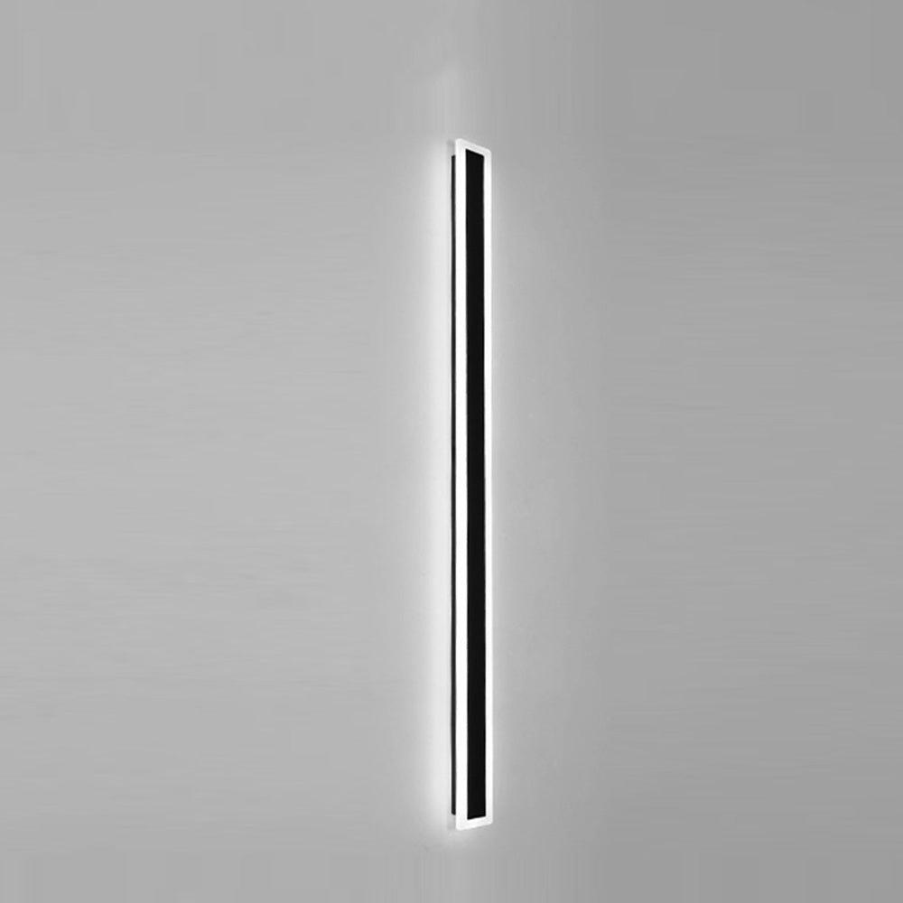 IP65 Modern Minimalism Decor Acrylic Black Outdoor LED Wall Lights