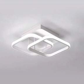 Nova Art Deco White LED Ceiling Lights