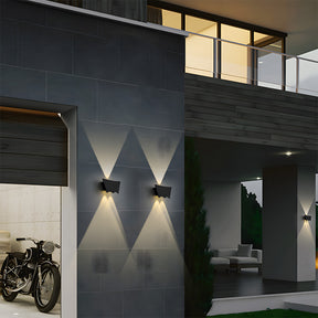 Modern Up and Down Wall Lights Outdoor for Garden and Porch