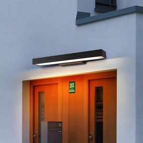 Modern IP54 Waterproof Linear PIR Motion Sensor LED Outdoor Wall Lights for Patio