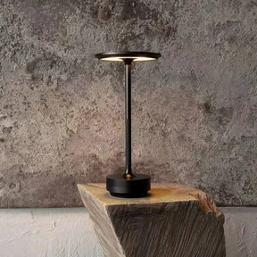 Flying Saucer Aluminium Rechargeable Table Lamp for Bedroom Kitchen