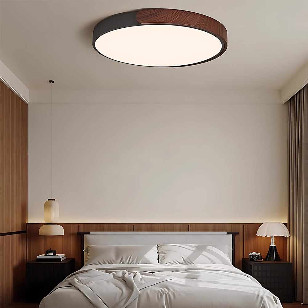 Flush Mount LED Ceiling Light For Living Room Bedroom, Circular Shape