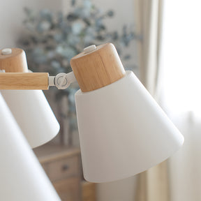 Wooden Close to Ceiling Lamps for Living Room