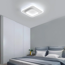 Nova Art Deco White LED Ceiling Lights