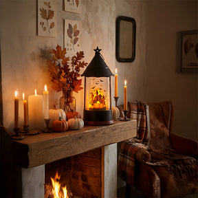 Halloween Indoor Decorations Castle Ghost LED Table Lamp for Night Party