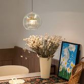 Modern Nordic Glass Pendant Light for Living Room, Kitchen