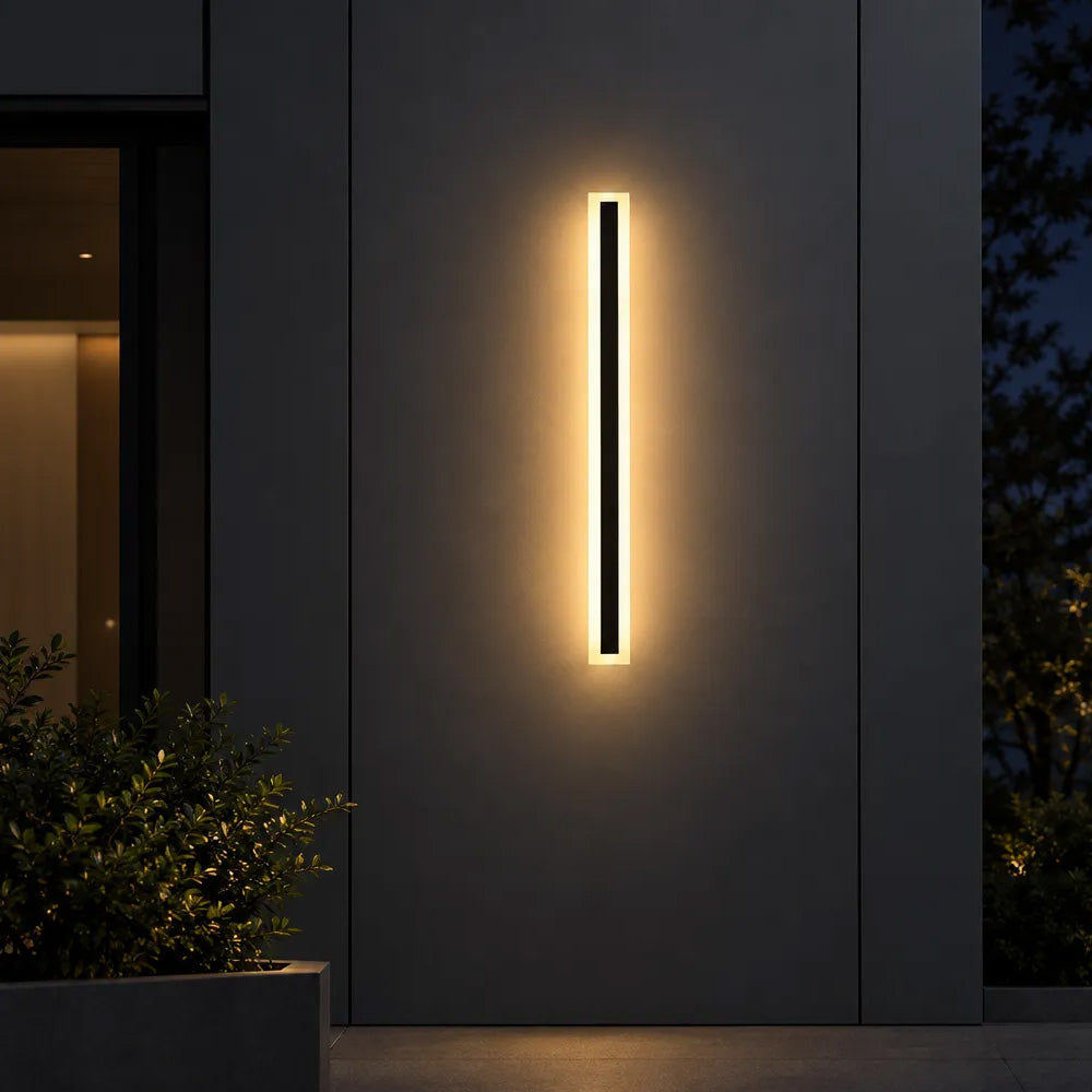 Helios Long Strip IP65 Outdoor Wall Light