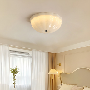 Cream Style Bedroom LED Ceiling Lamp