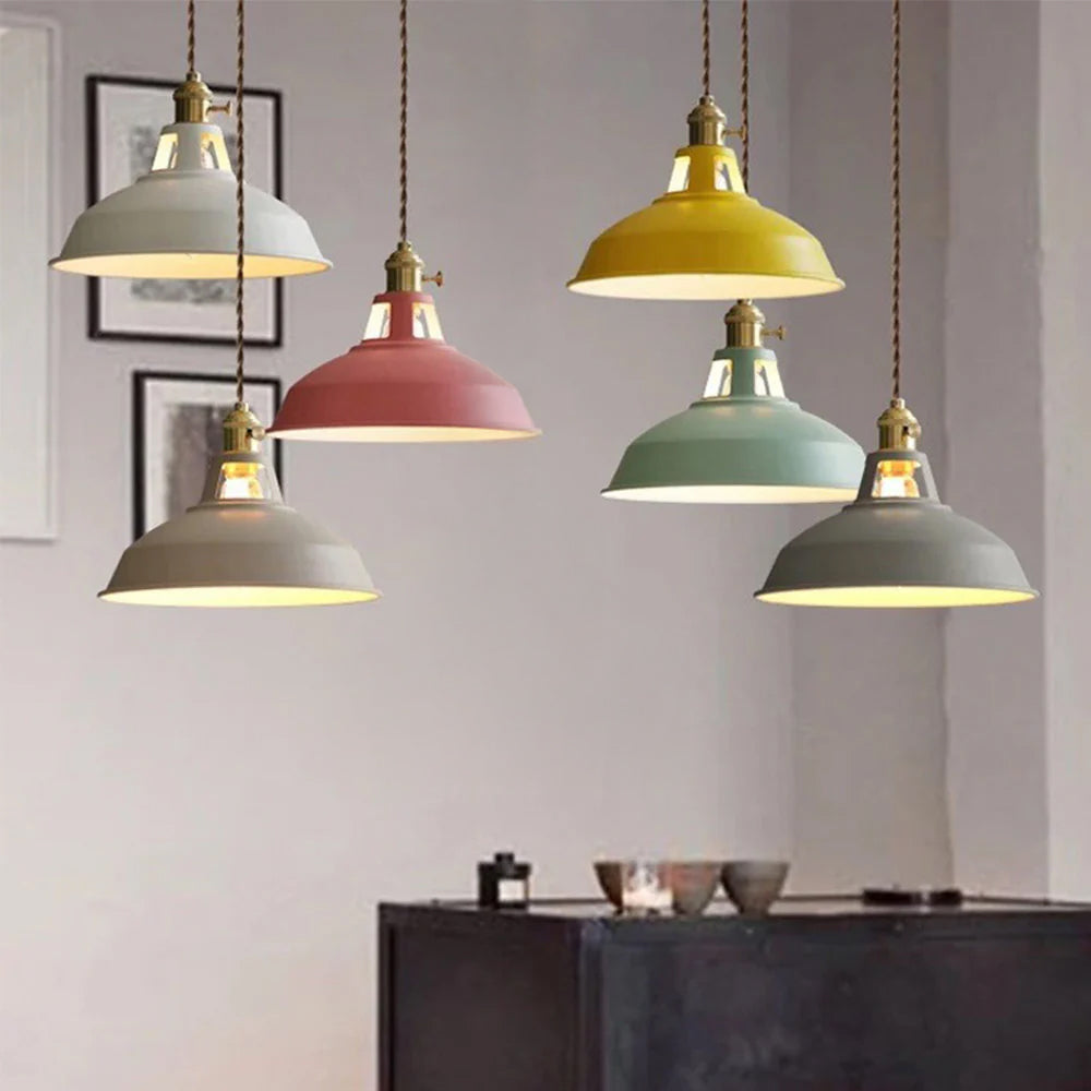 Modern Colourful Simple Kitchen Pendant Light