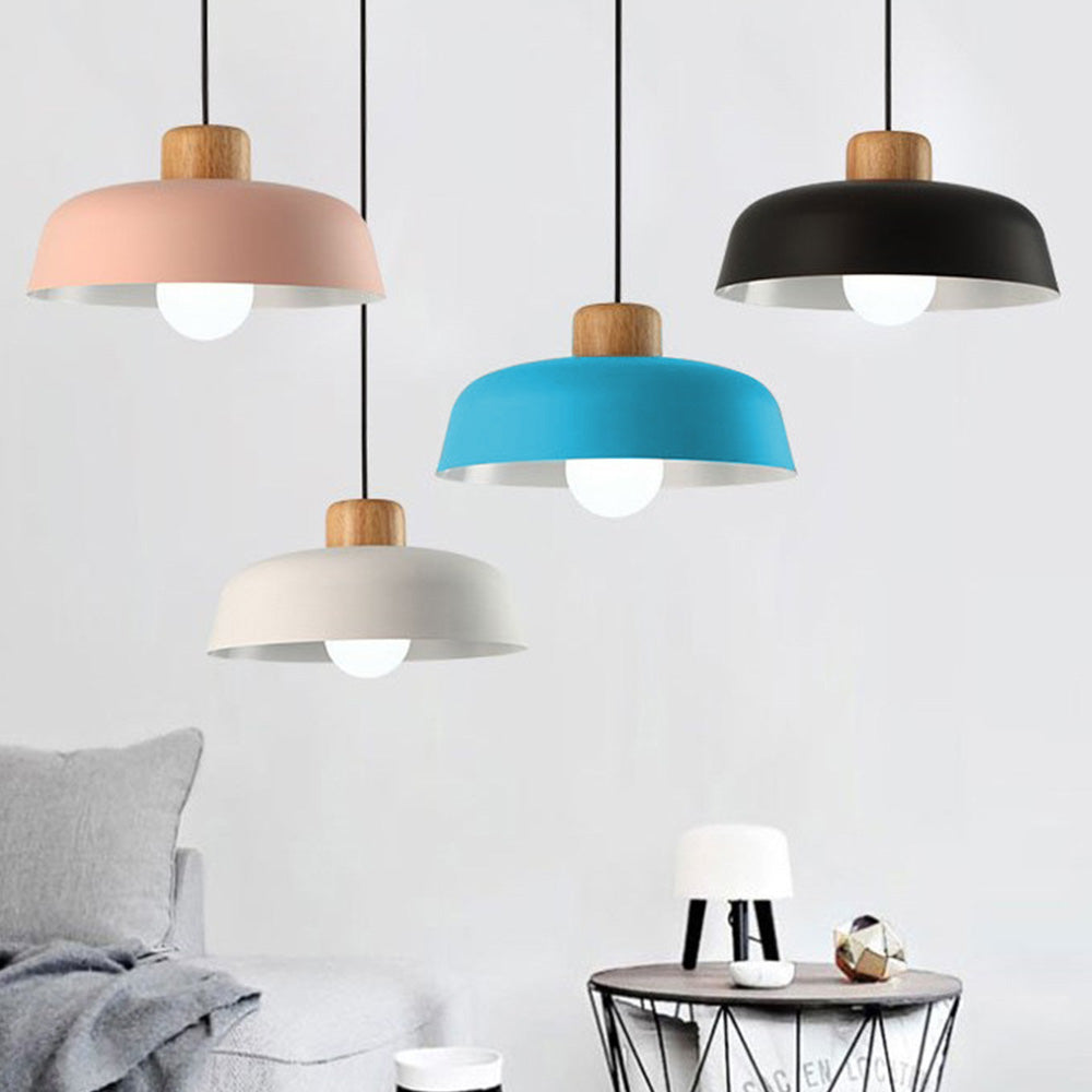 Nordic Creative Wooden Pendant Lamp