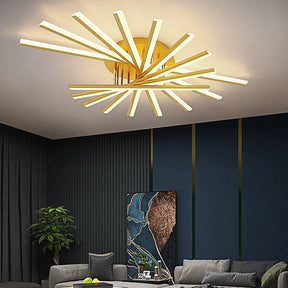 Nordic Minimalist Metal Creativity LED Ceiling Light