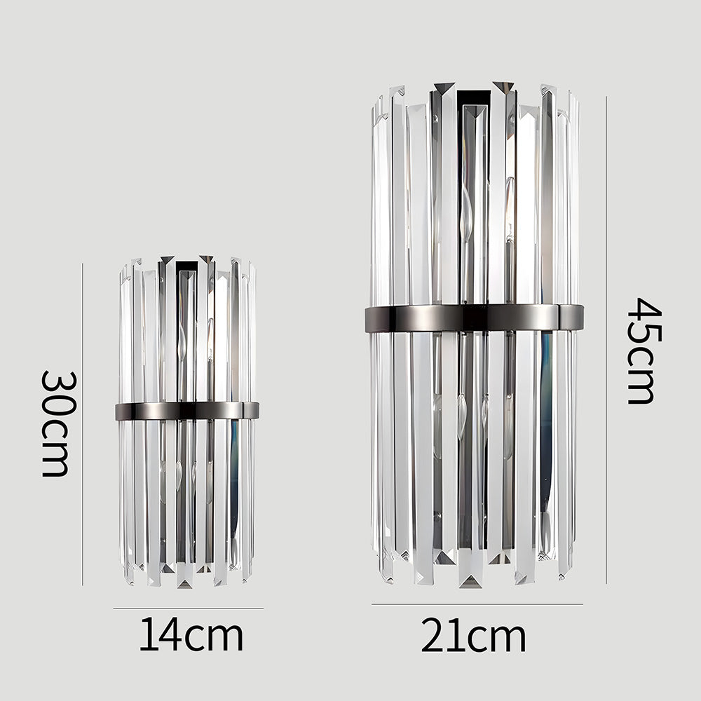 Modern Stainless Steel Luxurious Living Room Wall Lights