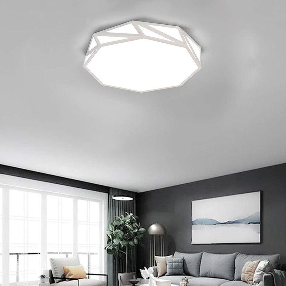 Modern Geometry LED Ceiling Light For Bedroom