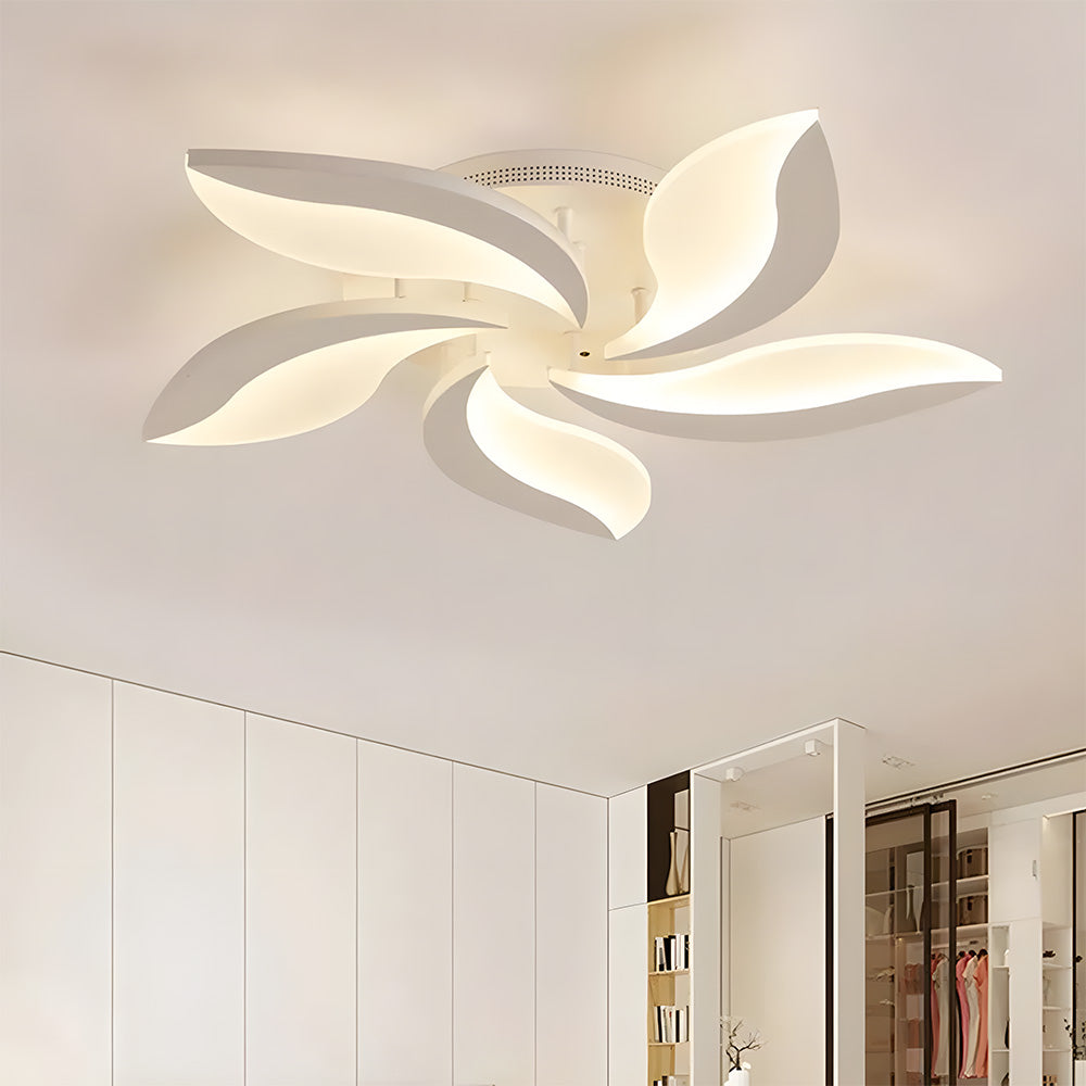 Multi-Lights Flower Acrylic LED Ceiling Light For Living Room