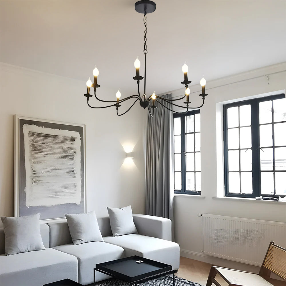 Simple Modern Iron Bedroom Pendant Lights