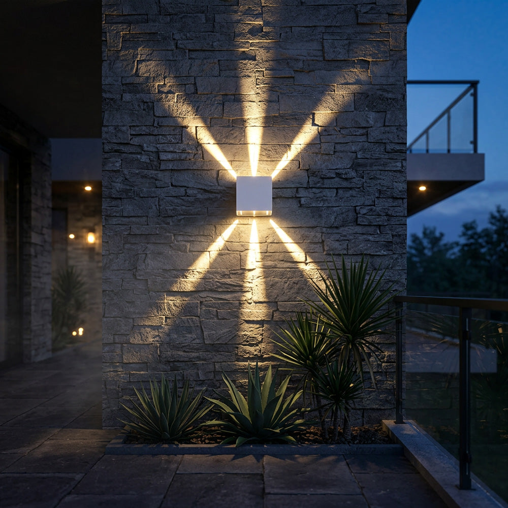 IP65 Outdoor Lighting for Wall, Up And Down Exterior Lighting