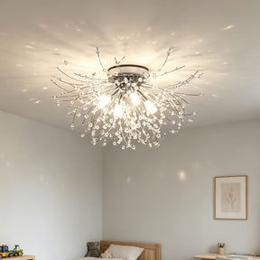 Aura Crystal Dandelion Ceiling Light