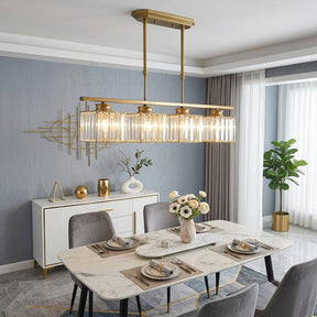 Luna Crystal Linear Chandelier