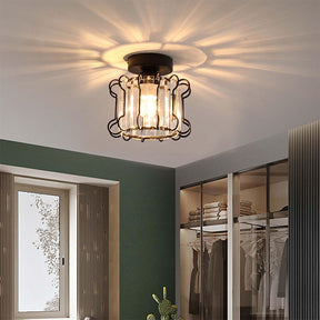 Industrial Glass Ceiling Lights For Hallway