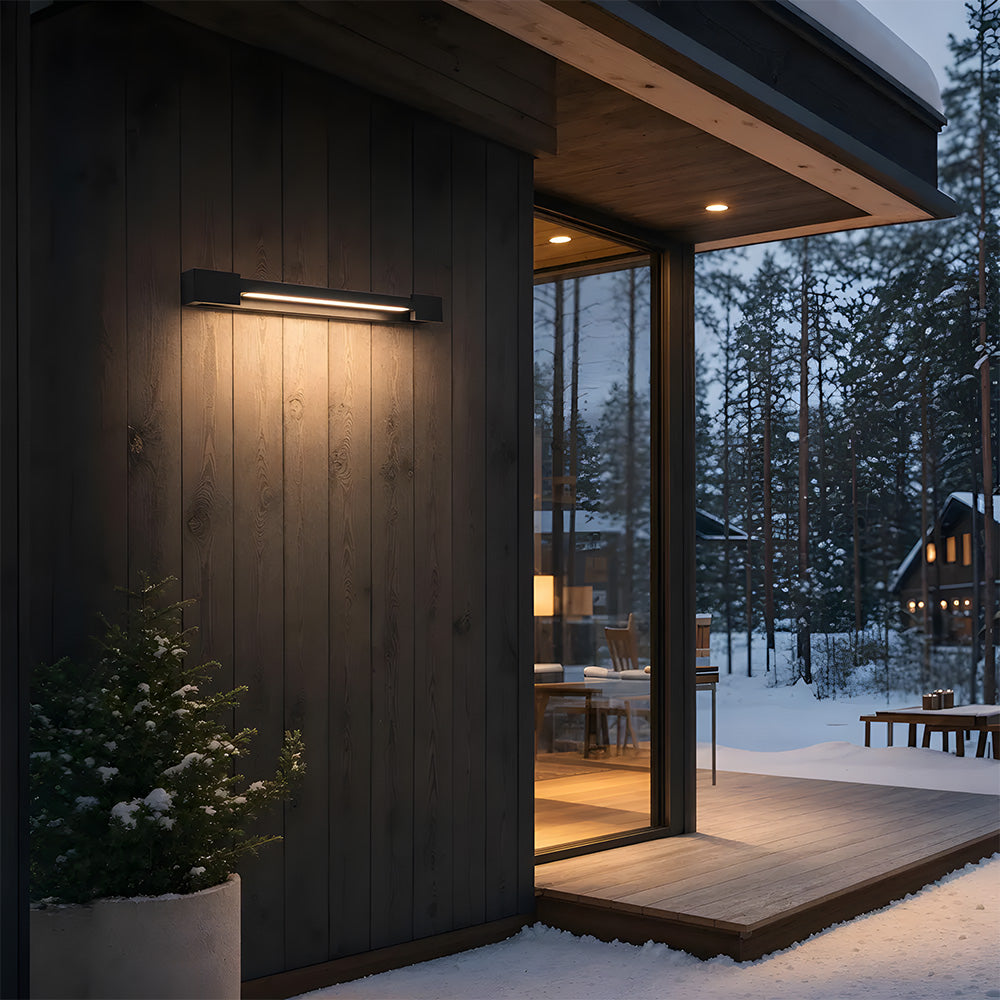 Linear Aluminium LED Outdoor Wall Lights for Garden Porch