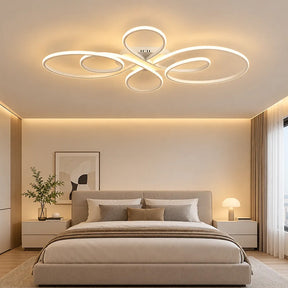Modern Semi Flush Mount LED Ceiling Lights for Bedroom