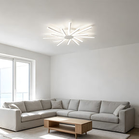 Stylish Multi Arm Acrylic LED Ceiling Lights for Living Room