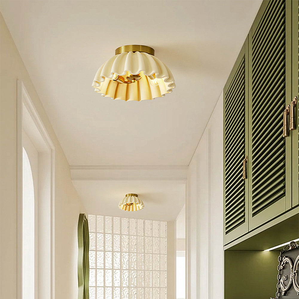 Nordic modern Resin Entrance Ceiling Light