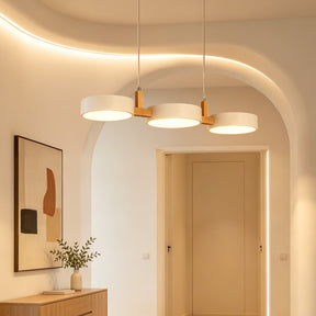 Aria Nordic Wood Pendant Chandelier