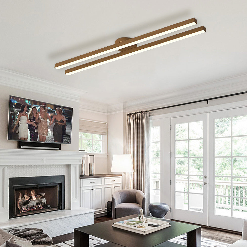 Modern LED Ceiling Lights, Linear Ceiling Light For Dining Living Room Kitchen