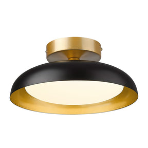 Modern Black Glass Living Room LED Ceiling Lights