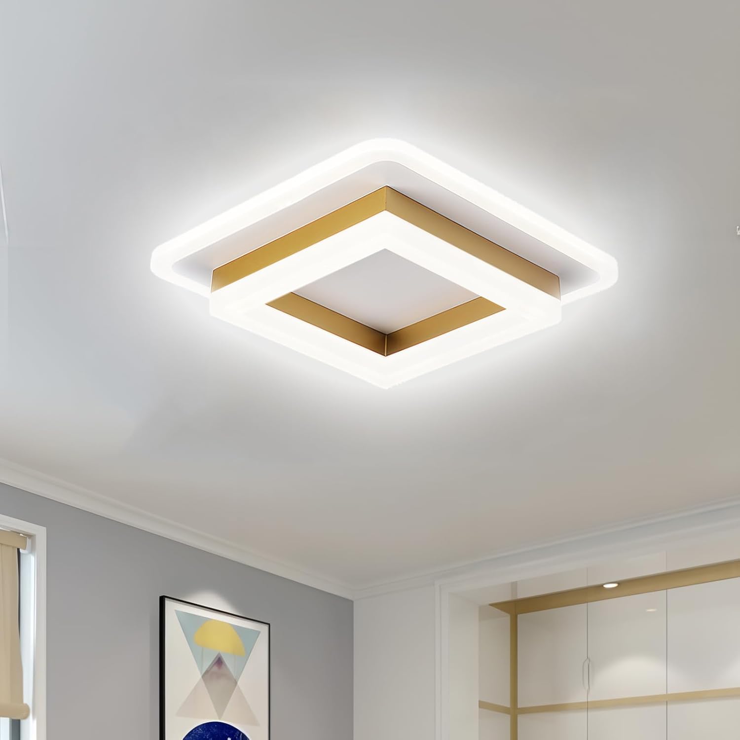 Square Hallway LED Ceiling Lights