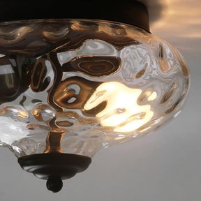 Vintage Glass Shade Hallway Ceiling Lights