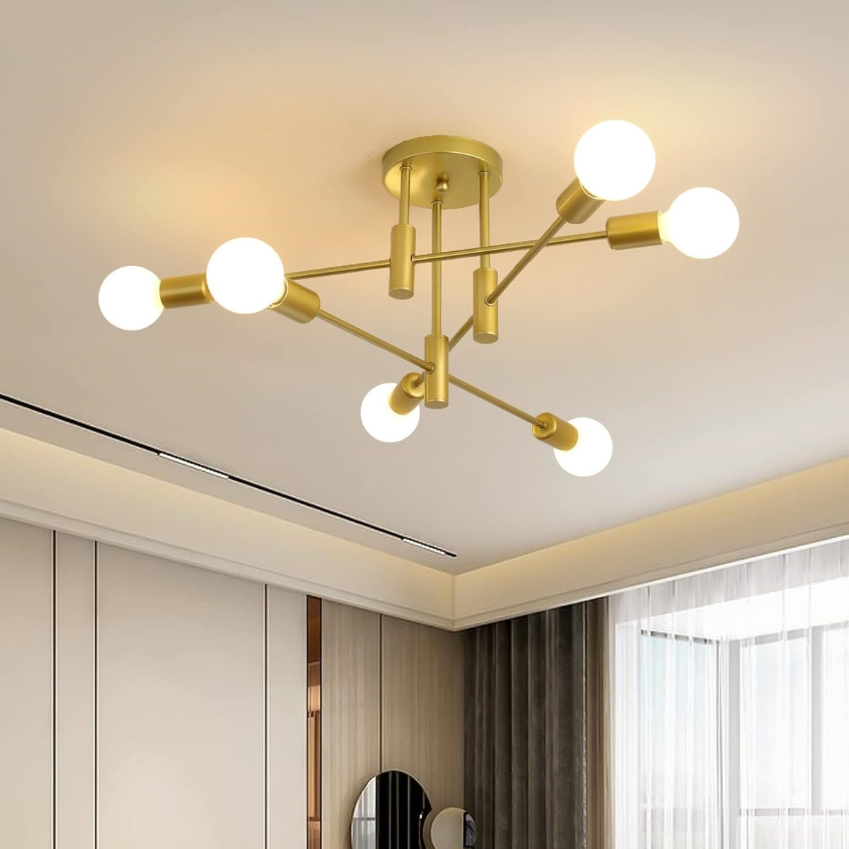 Modern Nordic Black Ceiling Lights