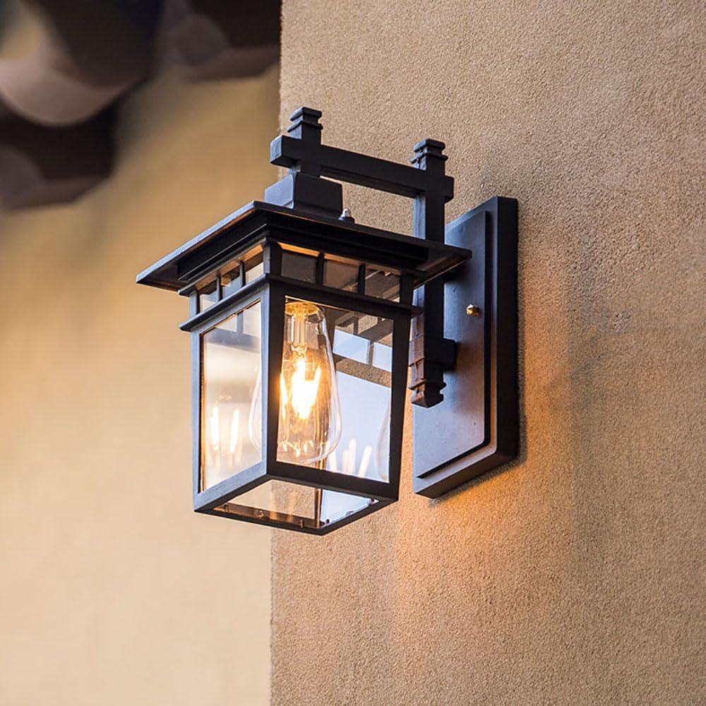 IP44 Rustic Vintage Aluminum Outdoor Wall Lights