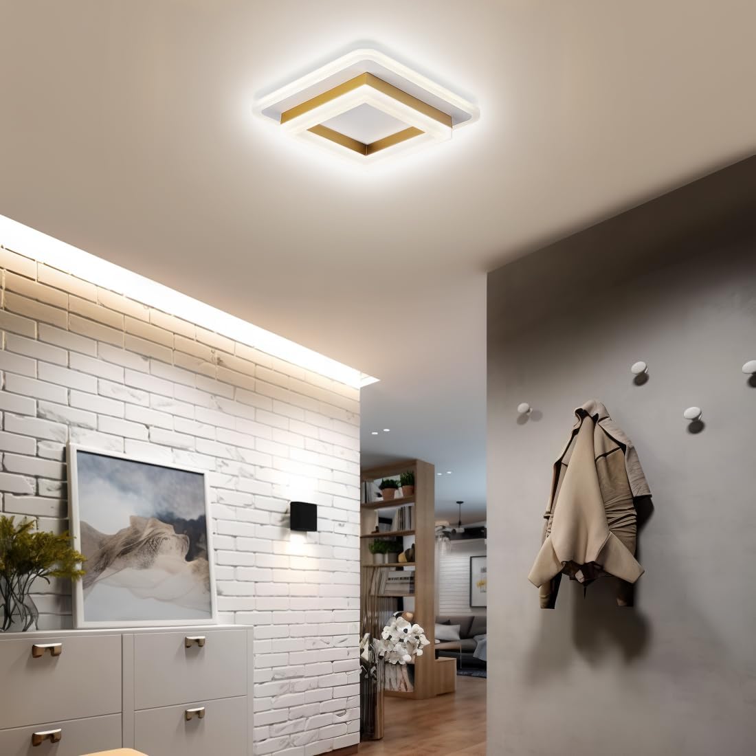 Square Hallway LED Ceiling Lights