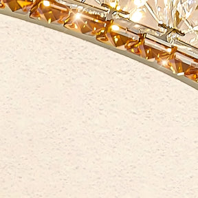 Minimalist Crystal Chandelier LED Flush Mount Ceiling Lights