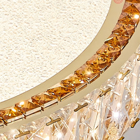 Minimalist Crystal Chandelier LED Flush Mount Ceiling Lights