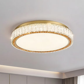 Minimalist Crystal Chandelier LED Flush Mount Ceiling Lights