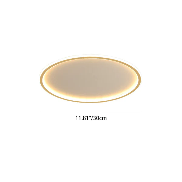 Modern Ultra-thin Round Low Ceiling Light