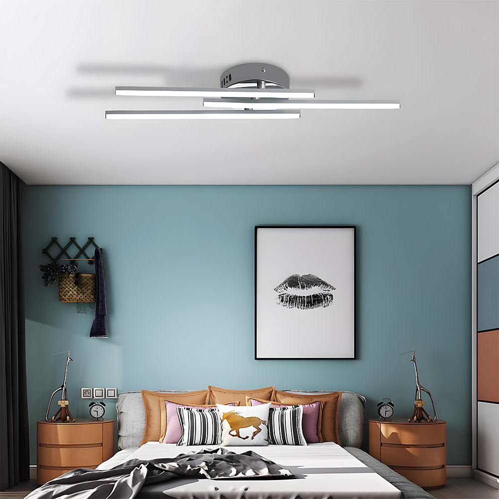 Creativity Design Parallel lines LED Bedroom Ceiling Light