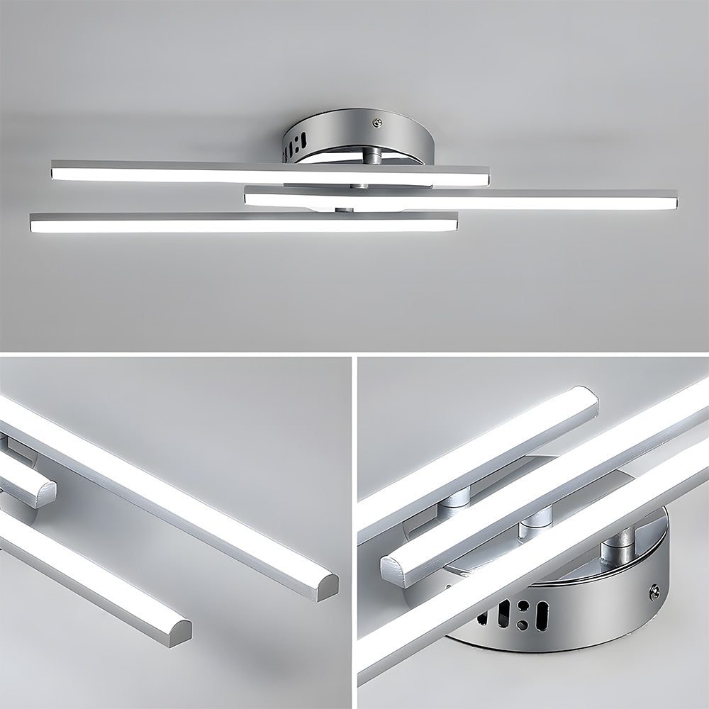 Creativity Design Parallel lines LED Bedroom Ceiling Light