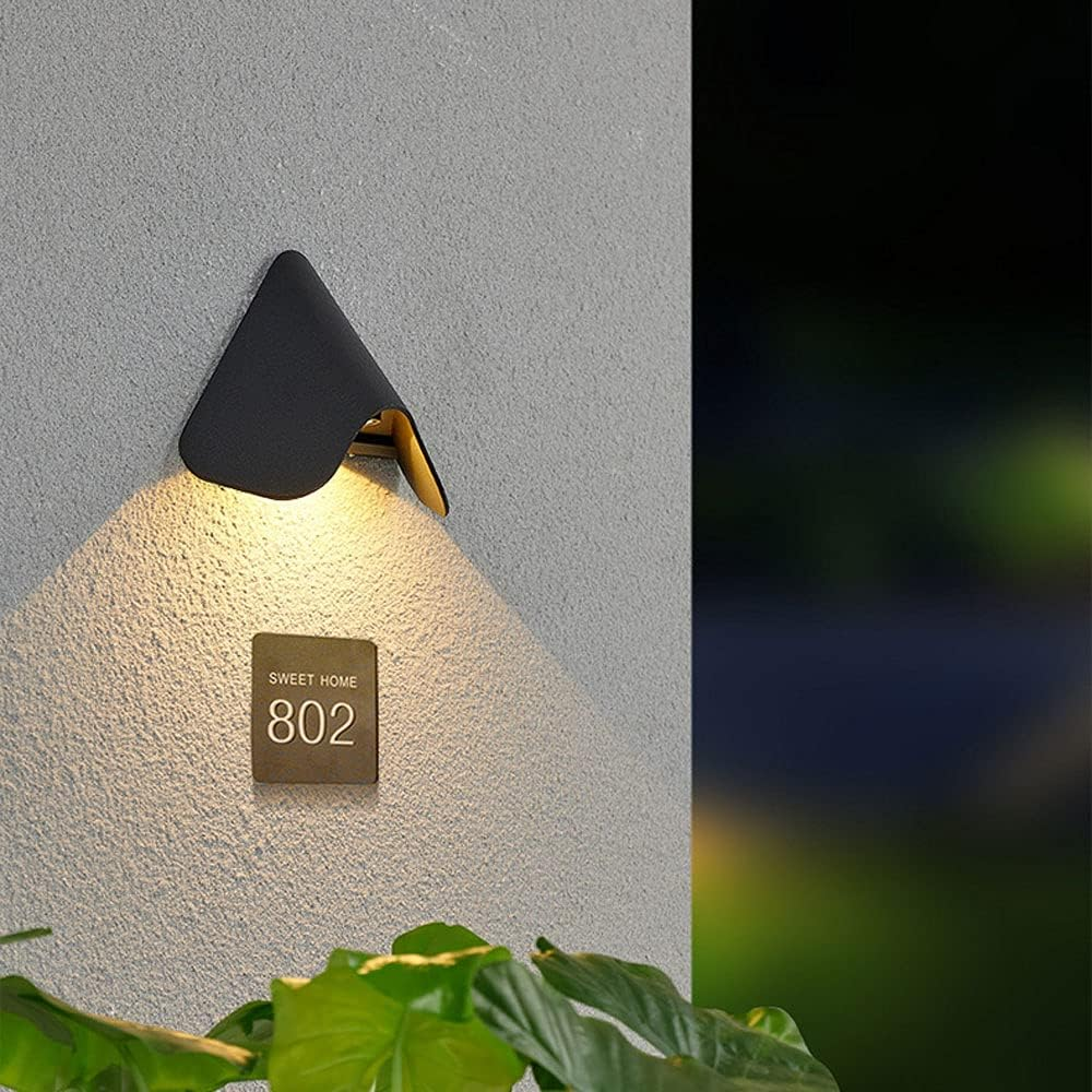 Waterproof Exterior Wall Light for Balcony Porch Corridor Energy-Saving Outdoor Wall Lamps